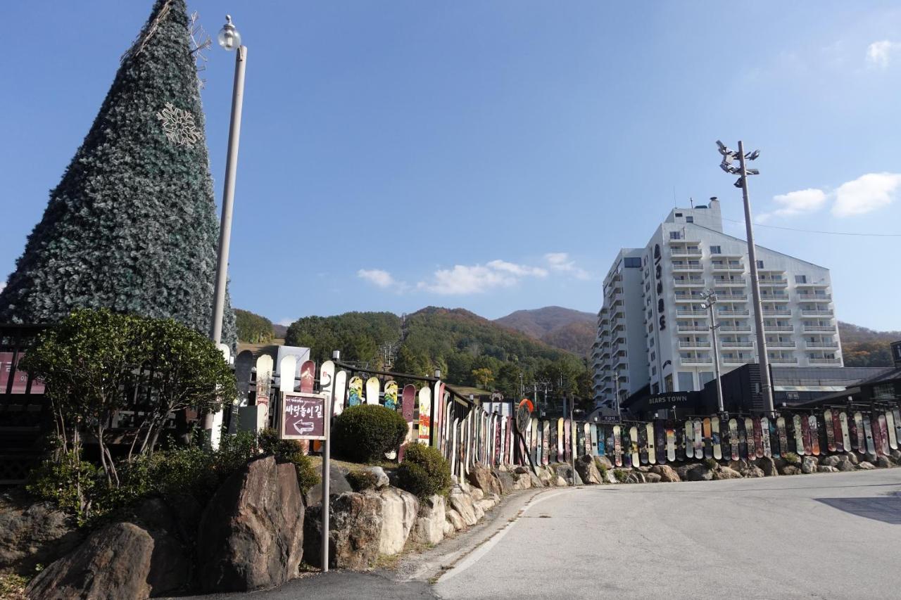 Hotel Bears Town Pocheon Exterior foto